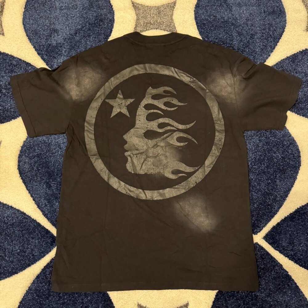 Hellstar Black Logo T-Shirt Men’s Size Large - Picture 3 of 3